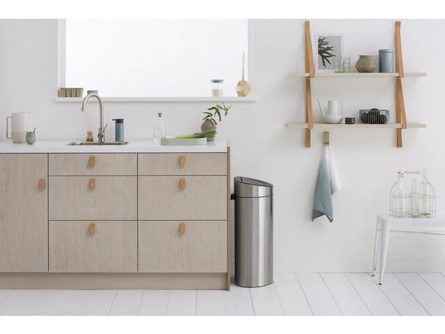 Papperskorg BRABANTIA Touch Bin 40L matt